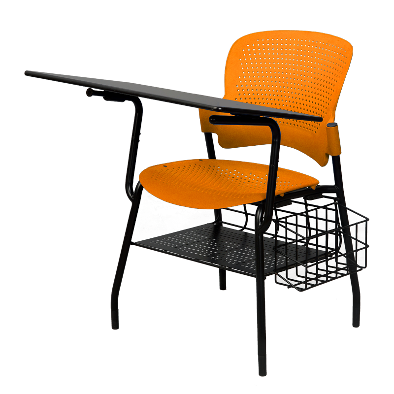 student writing pad orange chair manufacturer